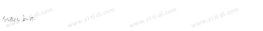 Anastasia Script字体转换